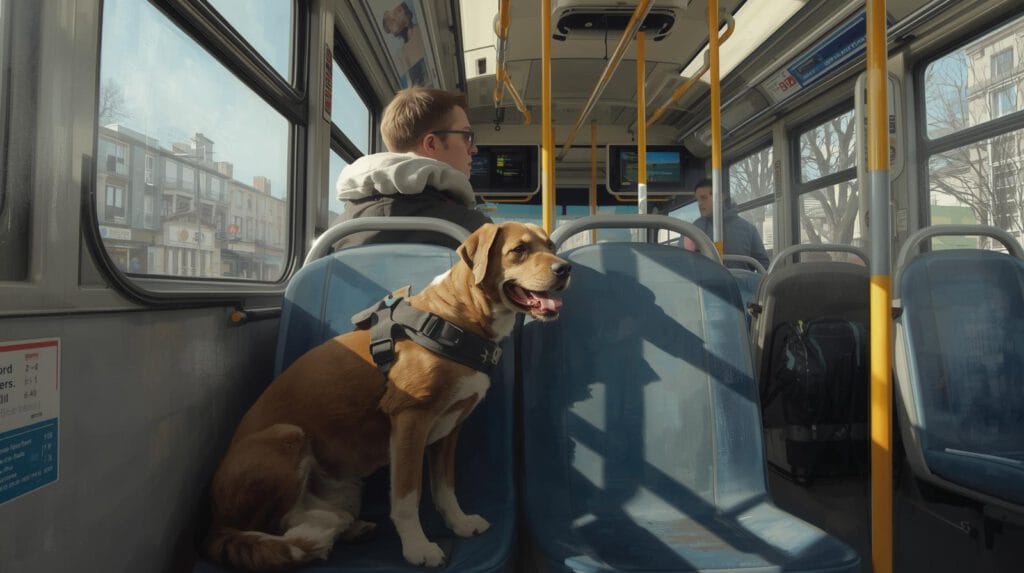 reizen en vervoer met hond
