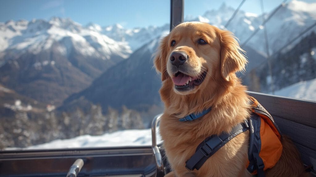 Hond in berglift Tirol regels en tips