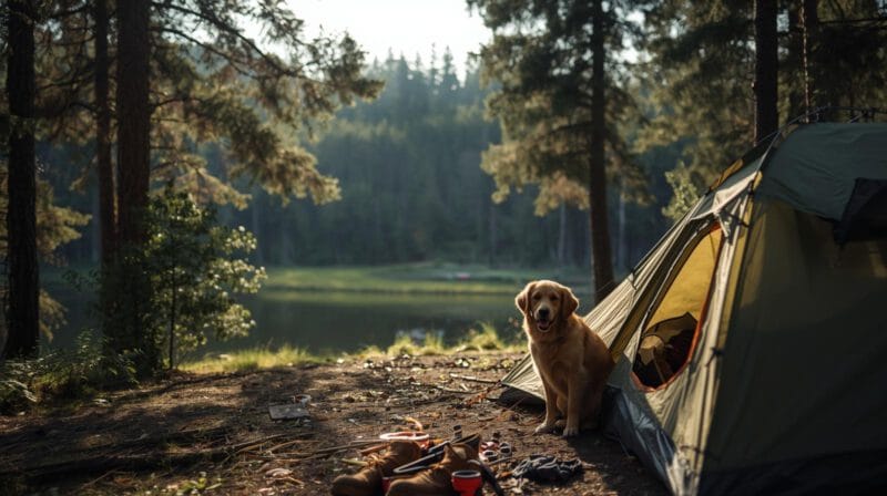 Camping met hond in duitsland