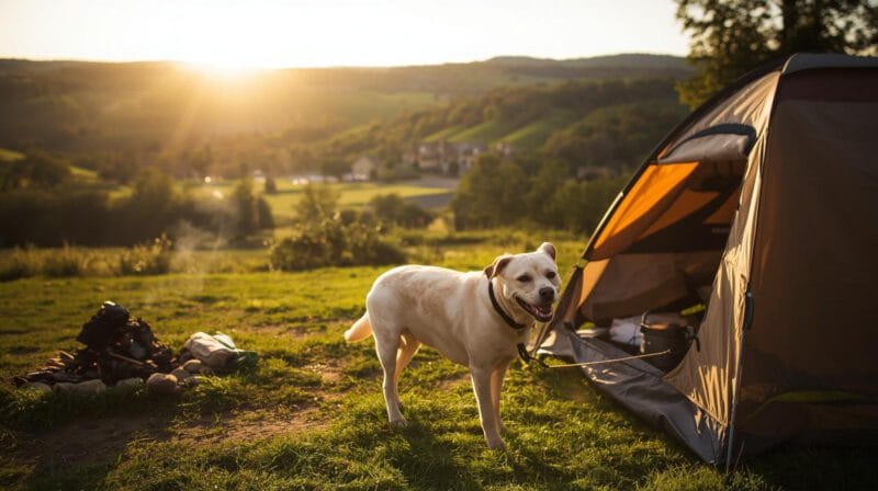 Camping met hond in frankrijk