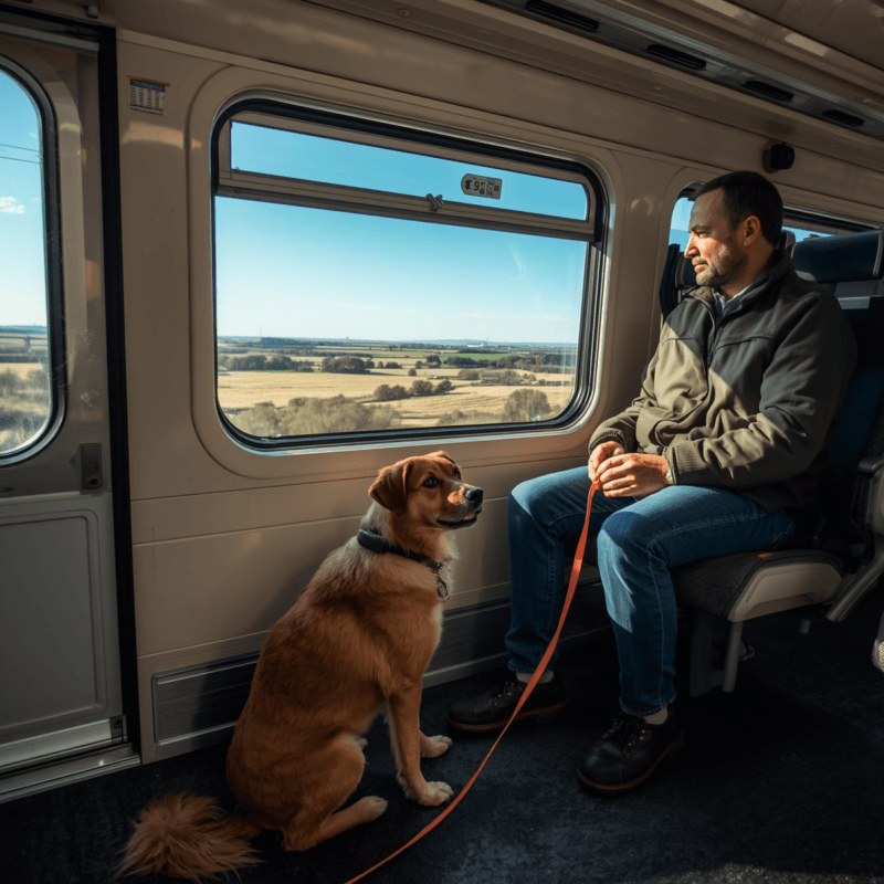 Hond mee in de trein (NS): regels & kosten 2026