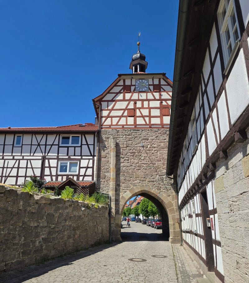 Vakwerkhuizen aan de Deutsche Fachwerkstraße